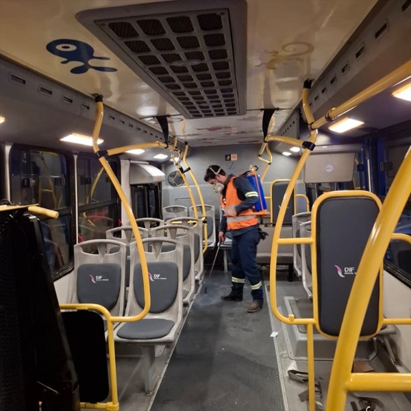 Desinfección de Transporte Público ALM